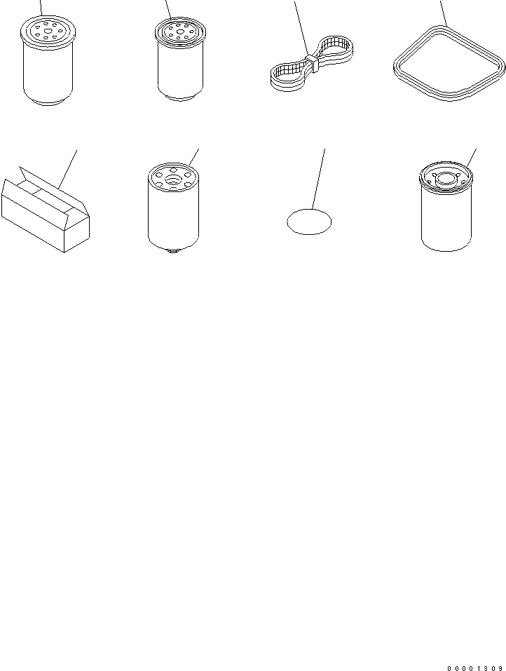 Схема запчастей Komatsu D41E-BB-6C - ЗАП. ЧАСТИ (ДВИГАТЕЛЬ И MACHINE) АКСЕССУАРЫ