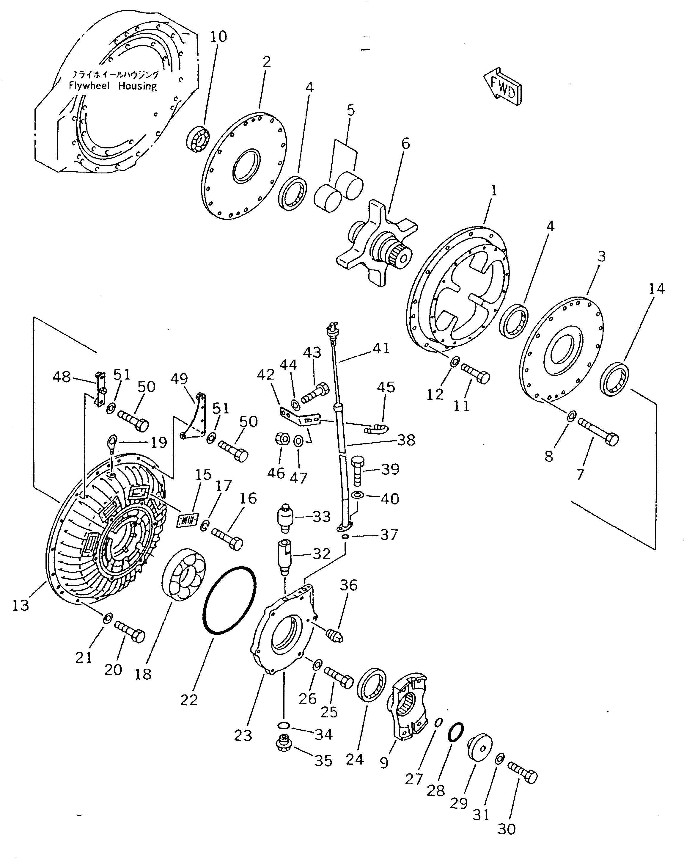 Схема запчастей Komatsu D475A-2 - ДЕМПФЕР(№8-) ГТР CONVERTOR¤ ТРАНСМИССИЯ¤ РУЛЕВ. УПРАВЛЕНИЕ И КОНЕЧНАЯ ПЕРЕДАЧА