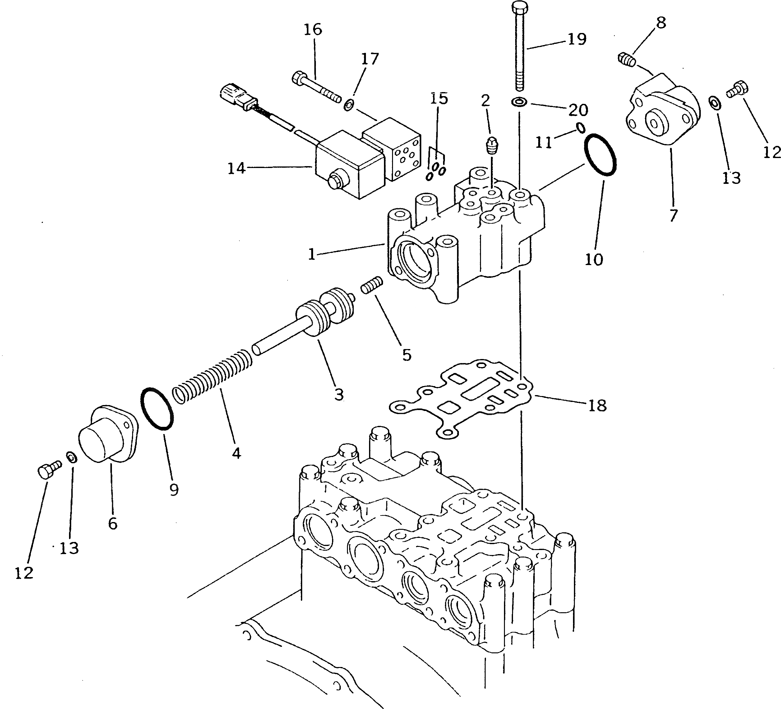 Схема запчастей Komatsu D475A-2 - TORQHE CONVERTER КЛАПАН (/) ГТР CONVERTOR¤ ТРАНСМИССИЯ¤ РУЛЕВ. УПРАВЛЕНИЕ И КОНЕЧНАЯ ПЕРЕДАЧА