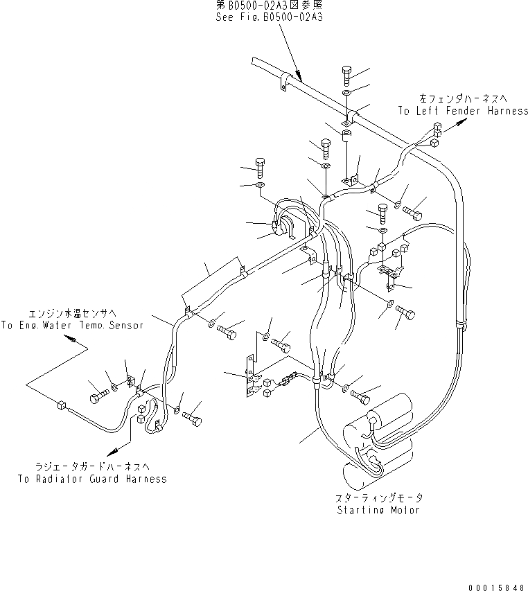 Схема запчастей Komatsu D475A-3-SC - Э/ПРОВОДКА ДВИГАТЕЛЯ (/) (УСИЛ. ТИП¤ УСИЛЕНН. Э/ПРОВОДКА)(№7-7) КОМПОНЕНТЫ ДВИГАТЕЛЯ