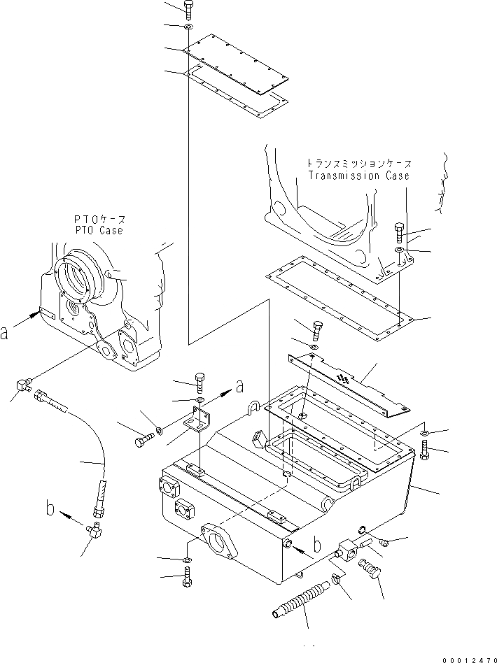 Схема запчастей Komatsu D475A-5A - СИЛОВАЯ ПЕРЕДАЧА (/) (БАК)(№-) СИЛОВАЯ ПЕРЕДАЧА И КОНЕЧНАЯ ПЕРЕДАЧА