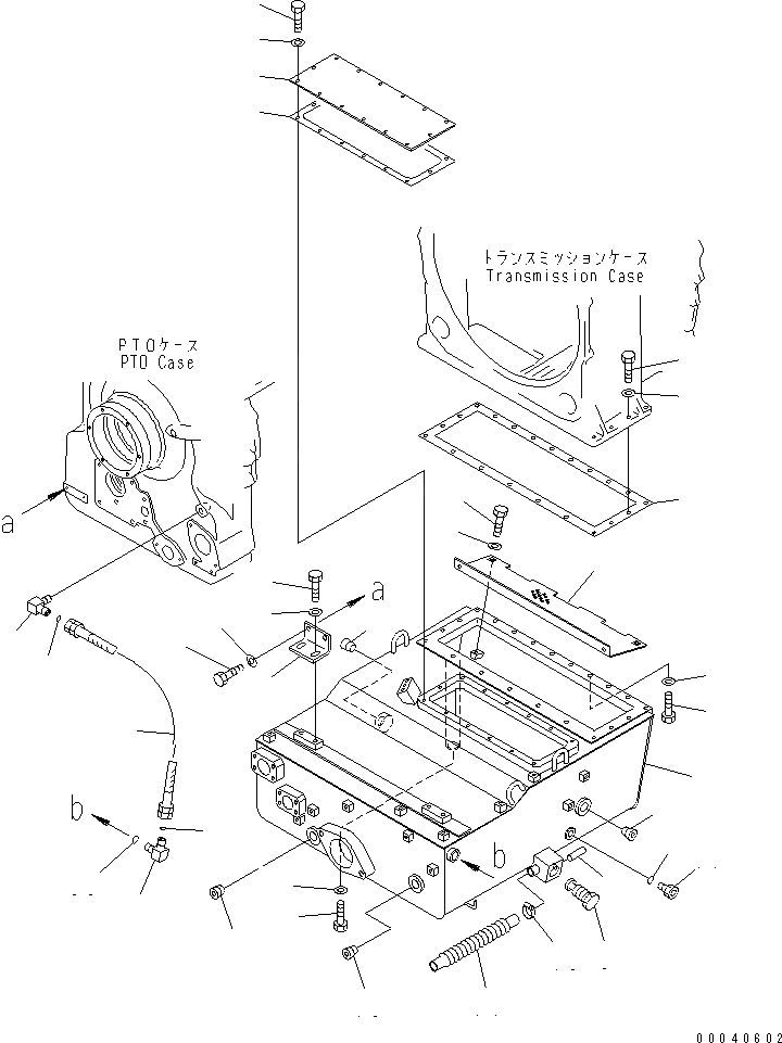 Схема запчастей Komatsu D475A-5A - СИЛОВАЯ ПЕРЕДАЧА (/) (БАК) (ДЛЯ МАСЛ. И ПОДОГРЕВАТЕЛЬ ХЛАДАГЕНТА)(№-) СИЛОВАЯ ПЕРЕДАЧА И КОНЕЧНАЯ ПЕРЕДАЧА