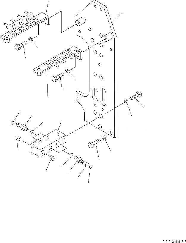 Схема запчастей Komatsu D475A-5A - PPC БЛОК (ДЛЯ ОТВАЛ С ДВОЙН. ПЕРЕКОСОМ) (/)(№8-) ЧАСТИ КОРПУСА