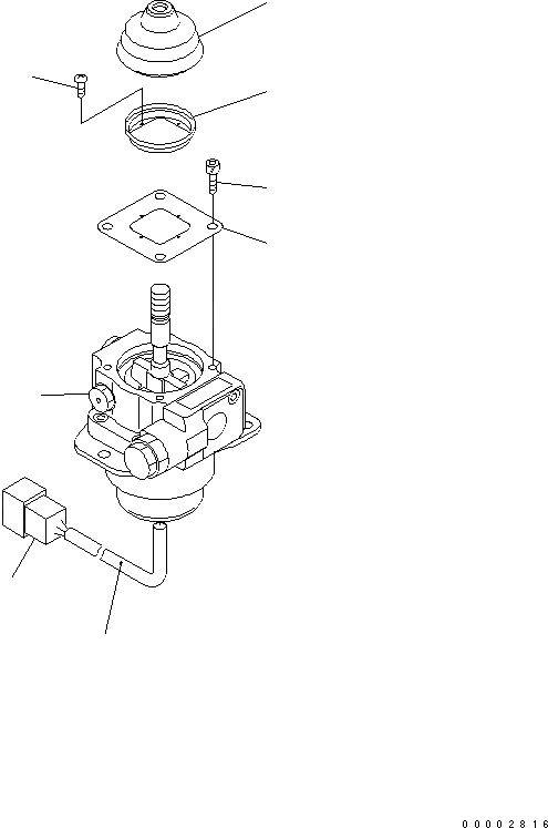Схема запчастей Komatsu D475A-5E0 - ЭЛЕКТРИЧ. РЫЧАГ ОСНОВН. КОМПОНЕНТЫ И РЕМКОМПЛЕКТЫ