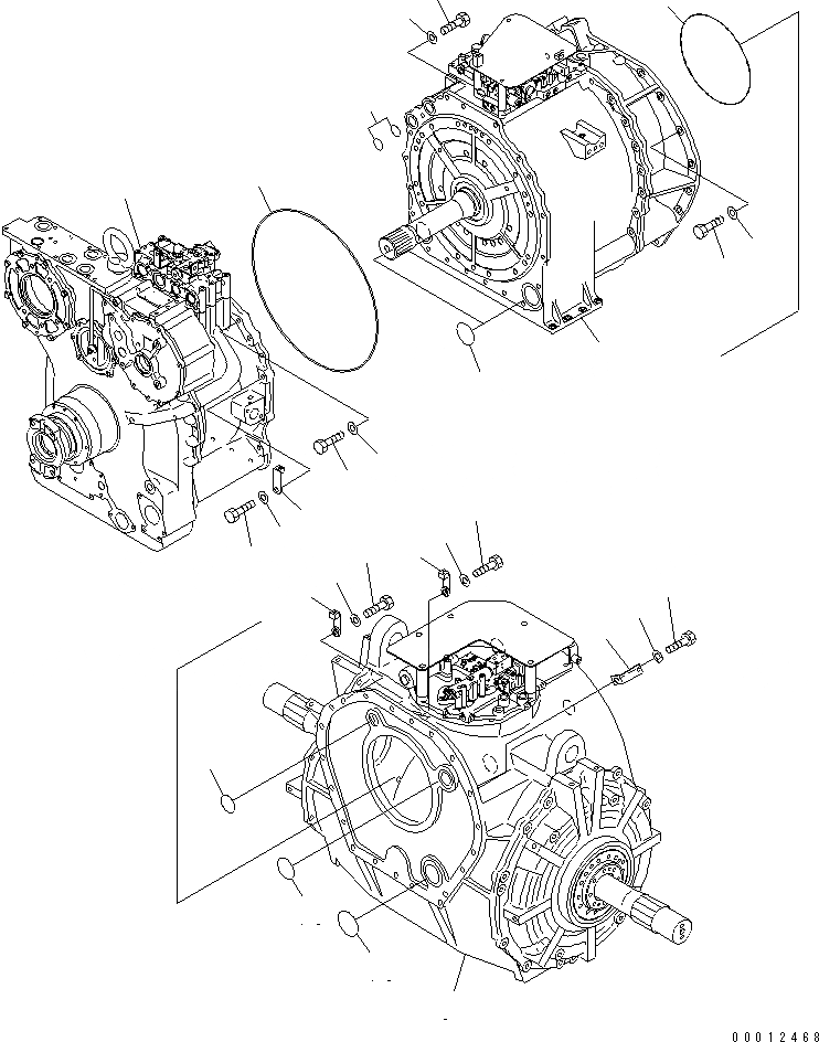 Схема запчастей Komatsu D475A-5E0 - СИЛОВАЯ ПЕРЕДАЧА (/)¤ COMPONENT СИЛОВАЯ ПЕРЕДАЧА И КОНЕЧНАЯ ПЕРЕДАЧА