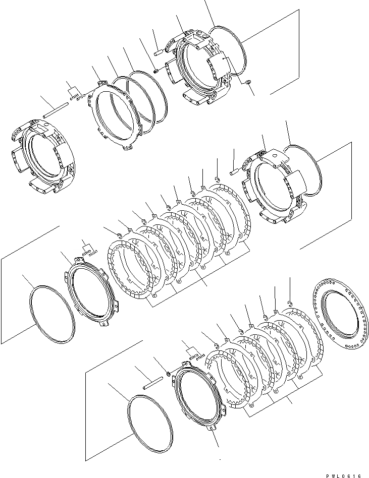 Схема запчастей Komatsu D475A-5E0 - ТРАНСМИССИЯ (/) (2 И 3 КОЖУХ) СИЛОВАЯ ПЕРЕДАЧА И КОНЕЧНАЯ ПЕРЕДАЧА