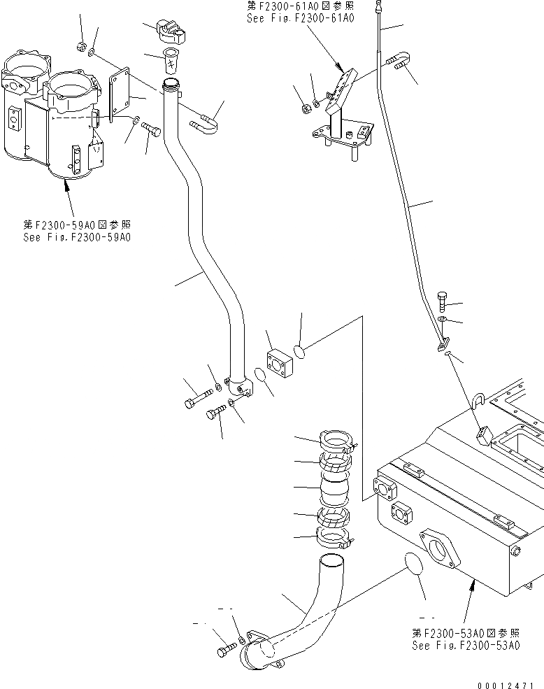 Схема запчастей Komatsu D475ASD-5E0 - СИЛОВАЯ ПЕРЕДАЧА (/)¤ GAUGE И ВСАСЫВ. ЛИНИЯ СИЛОВАЯ ПЕРЕДАЧА И КОНЕЧНАЯ ПЕРЕДАЧА