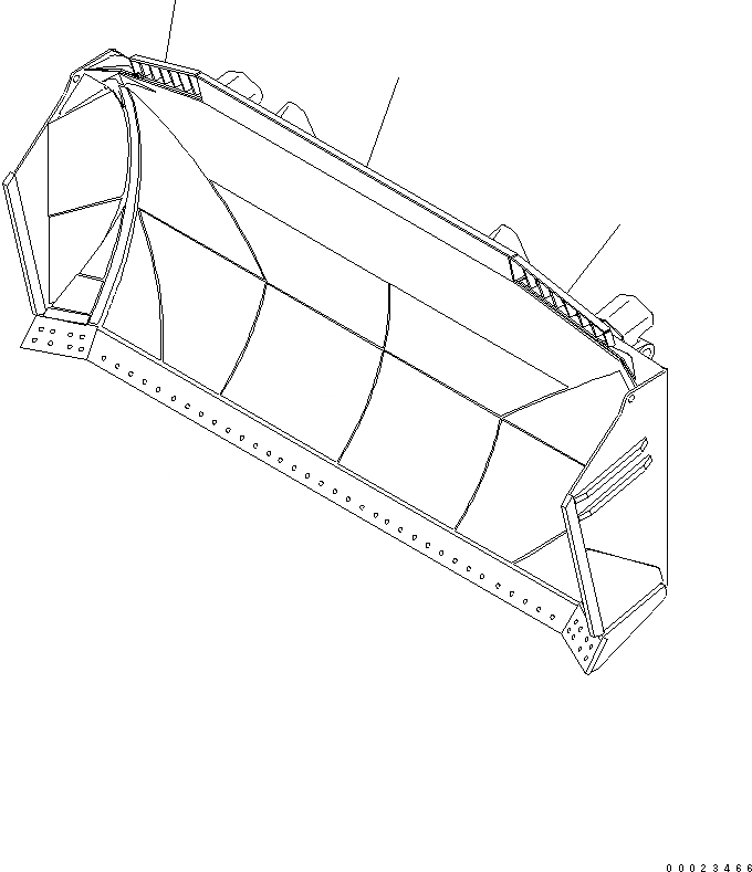 Схема запчастей Komatsu D475ASD-5E0 - ЗАЩИТА КАБИНЫ (ДЛЯ SUPER DOZER) РАБОЧЕЕ ОБОРУДОВАНИЕ