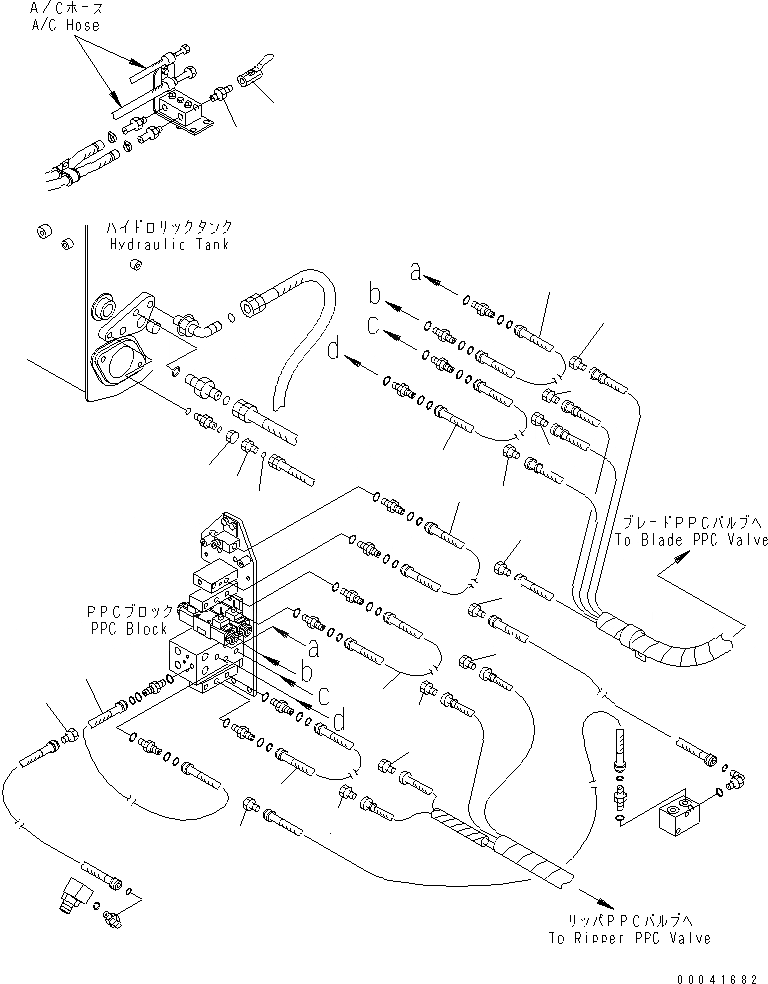 Схема запчастей Komatsu D475ASD-5E0 - BLANK ЧАСТИ (/) РАЗНОЕ