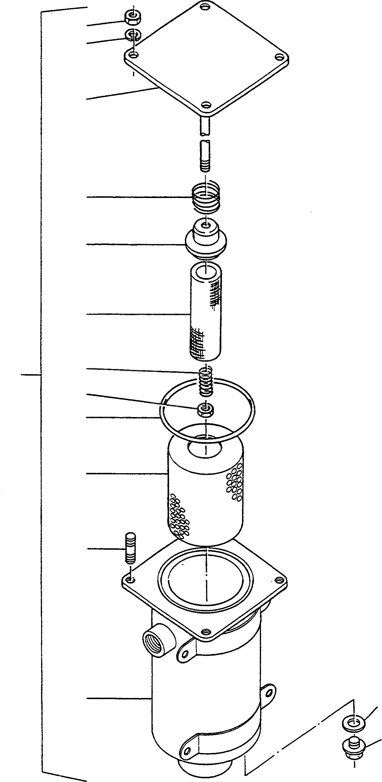 Схема запчастей Komatsu D500E Turbo - РУЛЕВ. УПРАВЛЕНИЕ, МАСЛ. ФИЛЬТР СИСТЕМАУПРАВЛЕНИЯ ПОВОРОТОМ, ПЕРЕДНИЙ МОСТ, ТОРМОЗ. СИСТЕМА