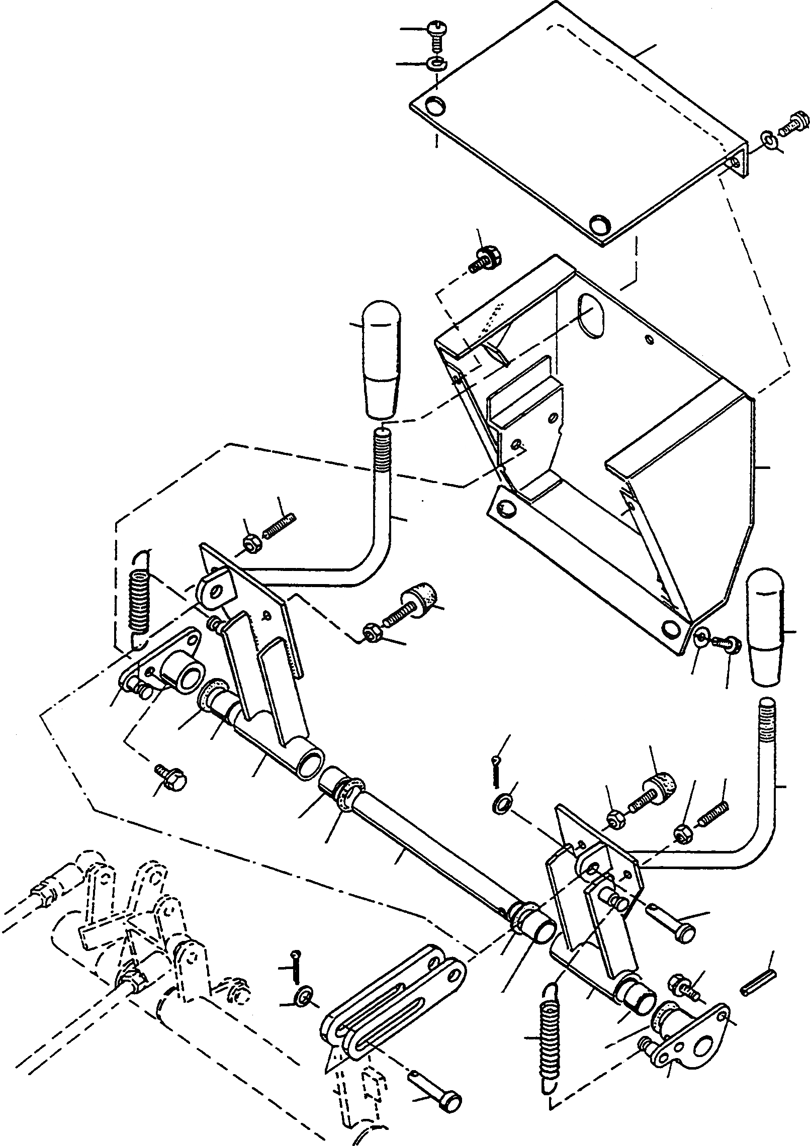 Схема запчастей Komatsu D500E Turbo - HAND РУЛЕВ. УПРАВЛЕНИЕ СИСТЕМАУПРАВЛЕНИЯ ПОВОРОТОМ, ПЕРЕДНИЙ МОСТ, ТОРМОЗ. СИСТЕМА