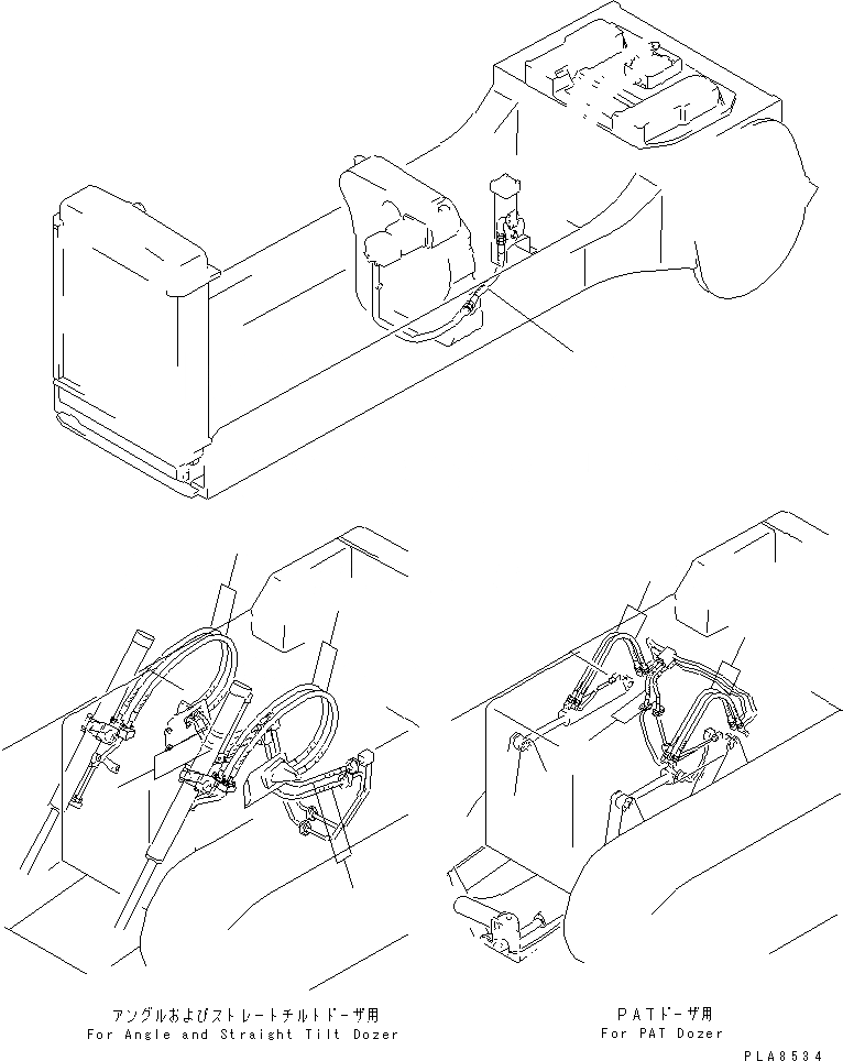 Схема запчастей Komatsu D50A-18 - ЧАСТИ ДЛЯ ПЕРИОДИЧ. ЗАМЕНЫ (/)(ГИДРАВЛ ШЛАНГИ)(DA) ЧАСТИ BOOK