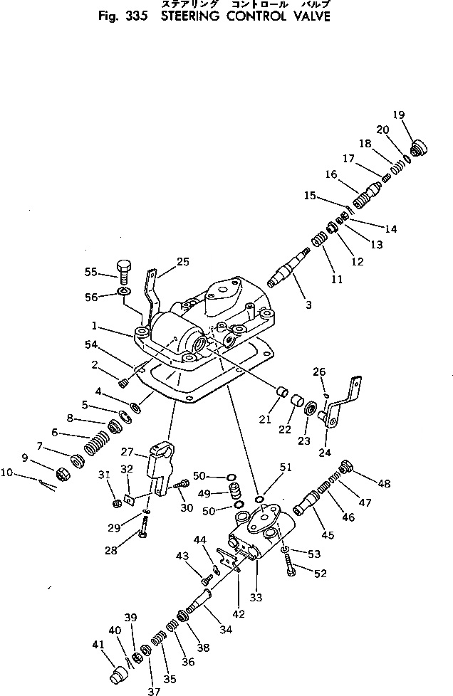 Схема запчастей Komatsu D50P-17 - КЛАПАН УПРАВЛЕНИЯ ПОВОРОТОМ СИСТЕМАУПРАВЛЕНИЯ ПОВОРОТОМ И КОНЕЧНАЯ ПЕРЕДАЧА