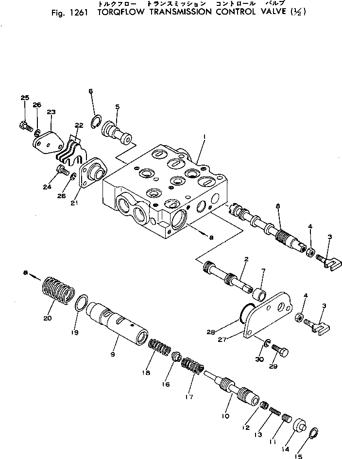 Схема запчастей Komatsu D53P-16 - ТОРКФЛОУ КЛАПАН УПРАВЛЕНИЯ ТРАНСМИССИЕЙ (/) ГИДРОТРАНСФОРМАТОР И ТРАНСМИССИЯ