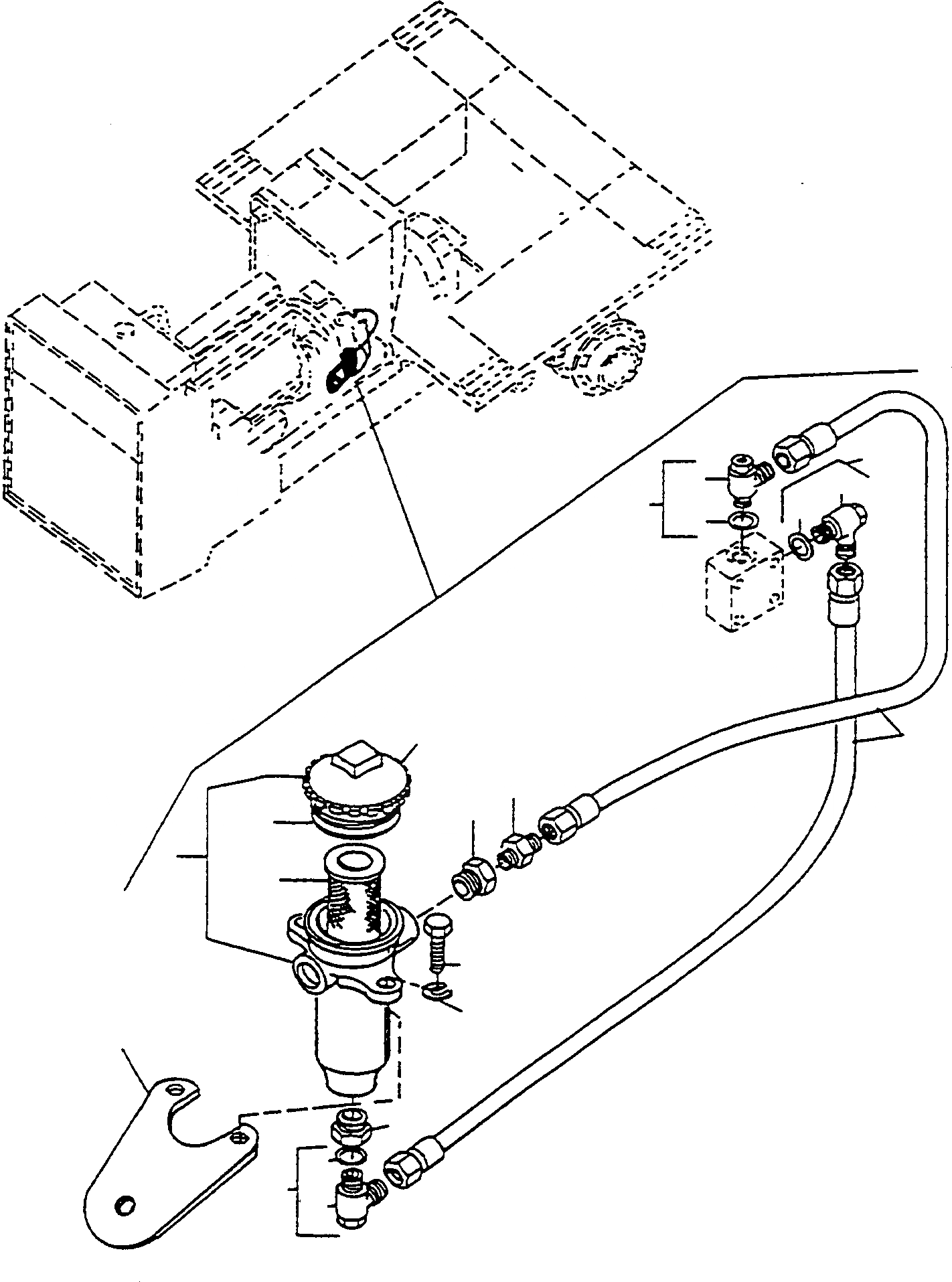 Схема запчастей Komatsu D570E - МУФТА СИСТЕМА ТРАНСМИССИЯ И ЗАДН. МОСТ