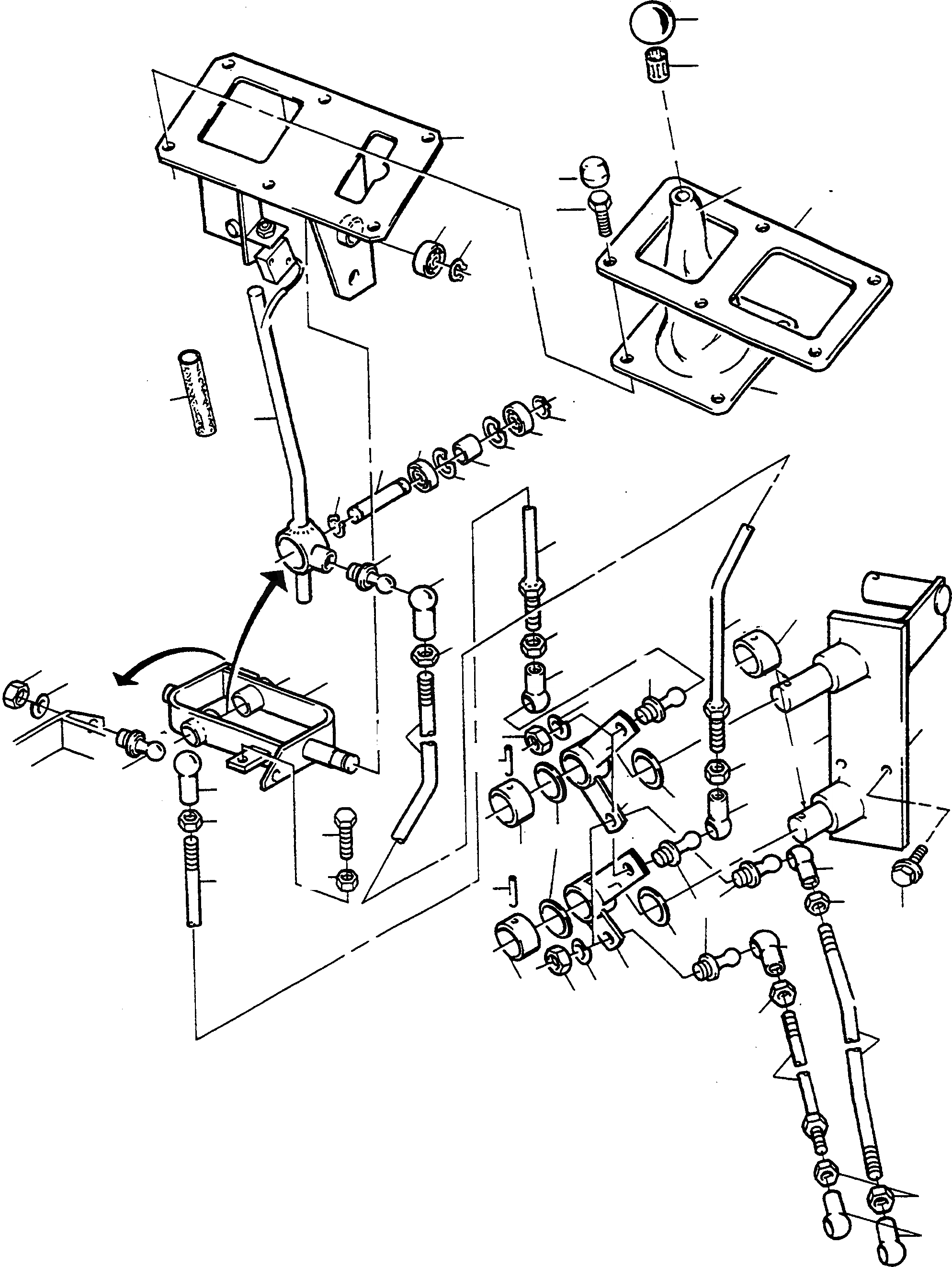 Схема запчастей Komatsu D570E - ПРИВОД КОРПУС УПРАВЛ-Е ТРАНСМИССИЯ И ЗАДН. МОСТ