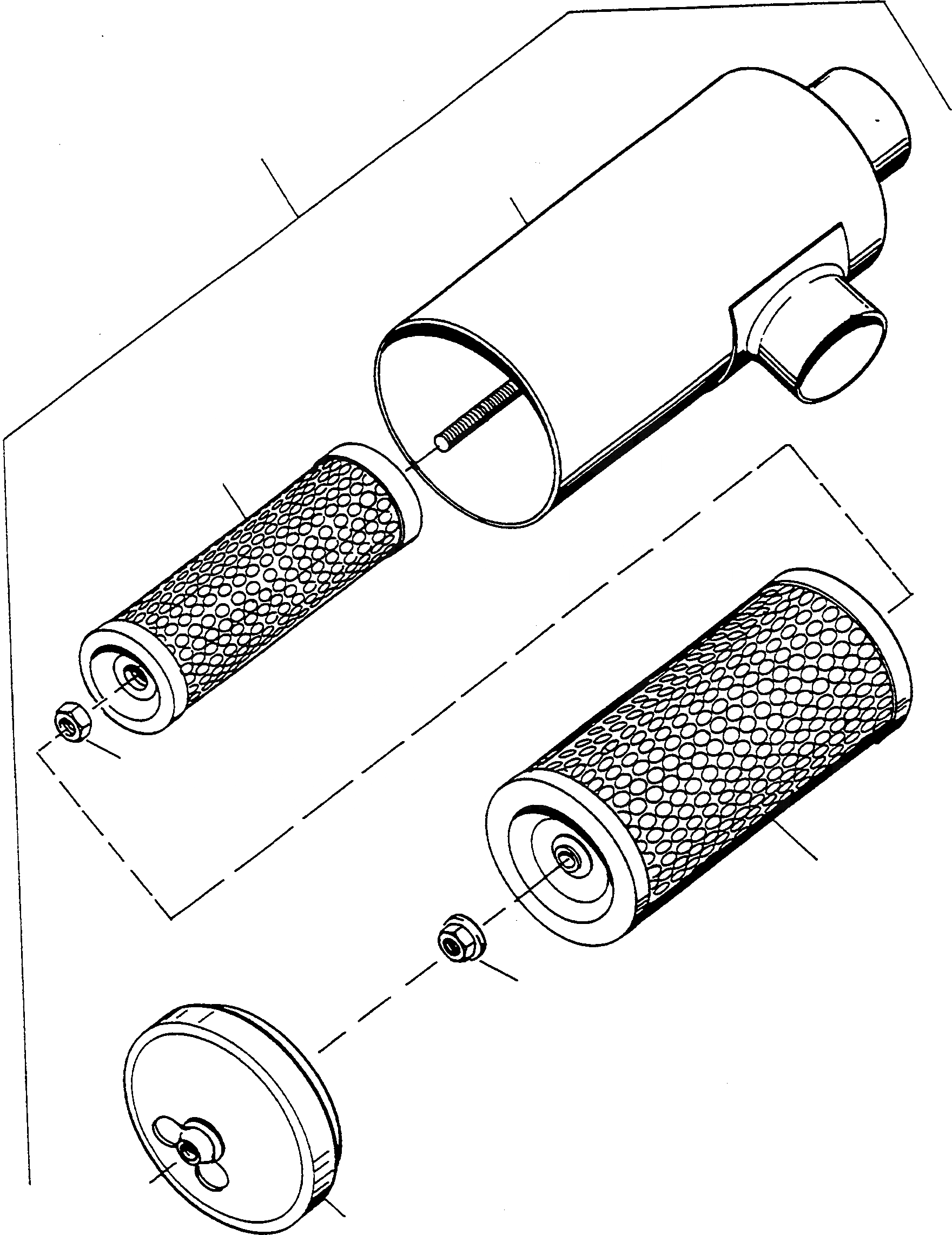 Схема запчастей Komatsu D570E - ВОЗДУХООЧИСТИТЕЛЬ ДВИГАТЕЛЬ, АКСЕССУАРЫ И ЭЛЕКТРИЧ. СИСТЕМА