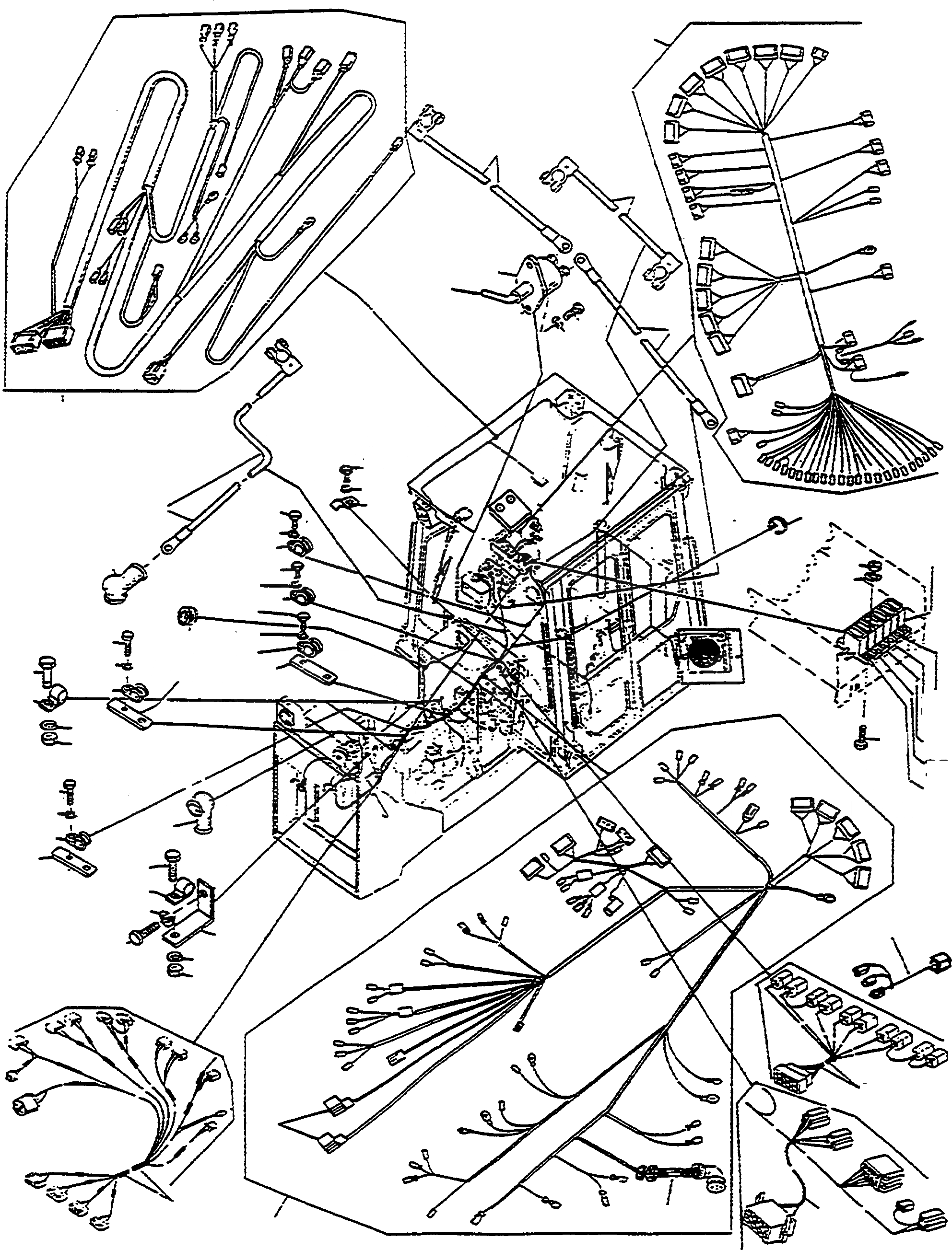 Схема запчастей Komatsu D570E - ЭЛЕКТРИЧ. СИСТЕМА ДВИГАТЕЛЬ, АКСЕССУАРЫ И ЭЛЕКТРИЧ. СИСТЕМА