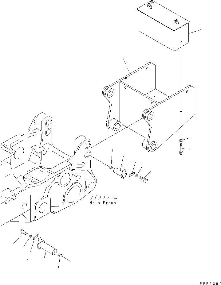 Схема запчастей Komatsu D575A-2 - ПРОТИВОВЕС (SUPER DOZER)(№-) РАБОЧЕЕ ОБОРУДОВАНИЕ