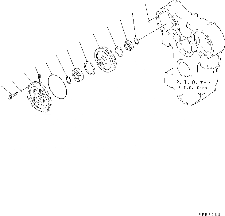 Схема запчастей Komatsu D575A-3 - ГИДРОТРАНСФОРМАТОР НАГНЕТАЮЩ. НАСОС ГТР CONVERTOR¤ ТРАНСМИССИЯ¤ РУЛЕВ. УПРАВЛЕНИЕ И КОНЕЧНАЯ ПЕРЕДАЧА