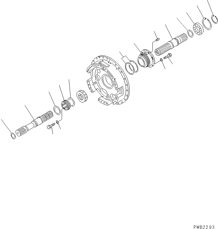 Схема запчастей Komatsu D575A-3 - ТРАНСМИССИЯ (7/7) (ВХОД И ВЫХОД) ГТР CONVERTOR¤ ТРАНСМИССИЯ¤ РУЛЕВ. УПРАВЛЕНИЕ И КОНЕЧНАЯ ПЕРЕДАЧА
