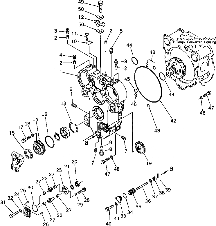 Схема запчастей Komatsu D575A-2 - ГИДРОТРАНСФОРМАТОР (/)¤ МЕХ-М ОТБОРА МОЩНОСТИ (/) ГТР CONVERTOR¤ ТРАНСМИССИЯ¤ РУЛЕВ. УПРАВЛЕНИЕ И КОНЕЧНАЯ ПЕРЕДАЧА