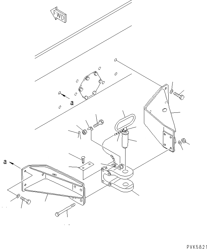 Схема запчастей Komatsu D58E-1A - СЦЕПНОЕ УСТРОЙСТВО (ЗАКРЫТОГО ТИПА) (REGULATION OF ЕС DYNAMIC NOISE)(№87-) РАБОЧЕЕ ОБОРУДОВАНИЕ
