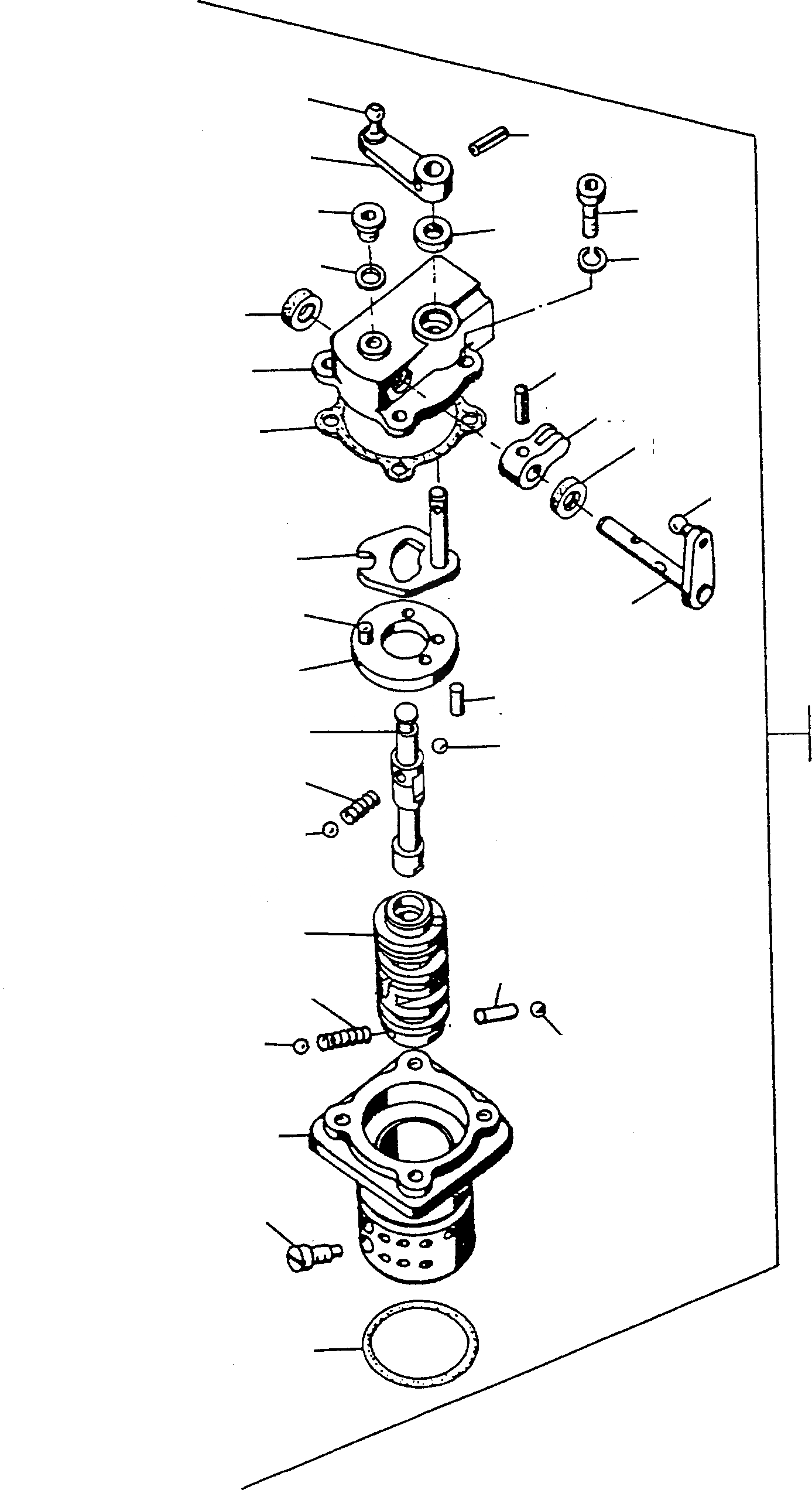 Схема запчастей Komatsu D600D Super - POWERSHIFT ТРАНСМИССИЯ, УПРАВЛЯЮЩ. КЛАПАН ТРАНСМИССИЯ И ЗАДН. МОСТ