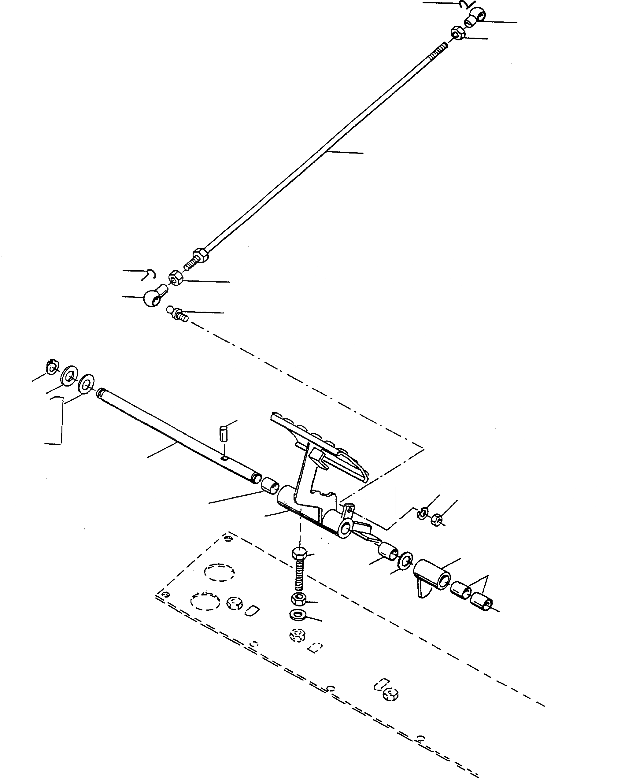 Схема запчастей Komatsu D600D Super - РУЛЕВ. УПРАВЛЕНИЕ И УПРАВЛ-Е ТОРМОЗОМ СИСТЕМАУПРАВЛЕНИЯ ПОВОРОТОМ, ПЕРЕДНИЙ МОСТ, ТОРМОЗ. СИСТЕМА