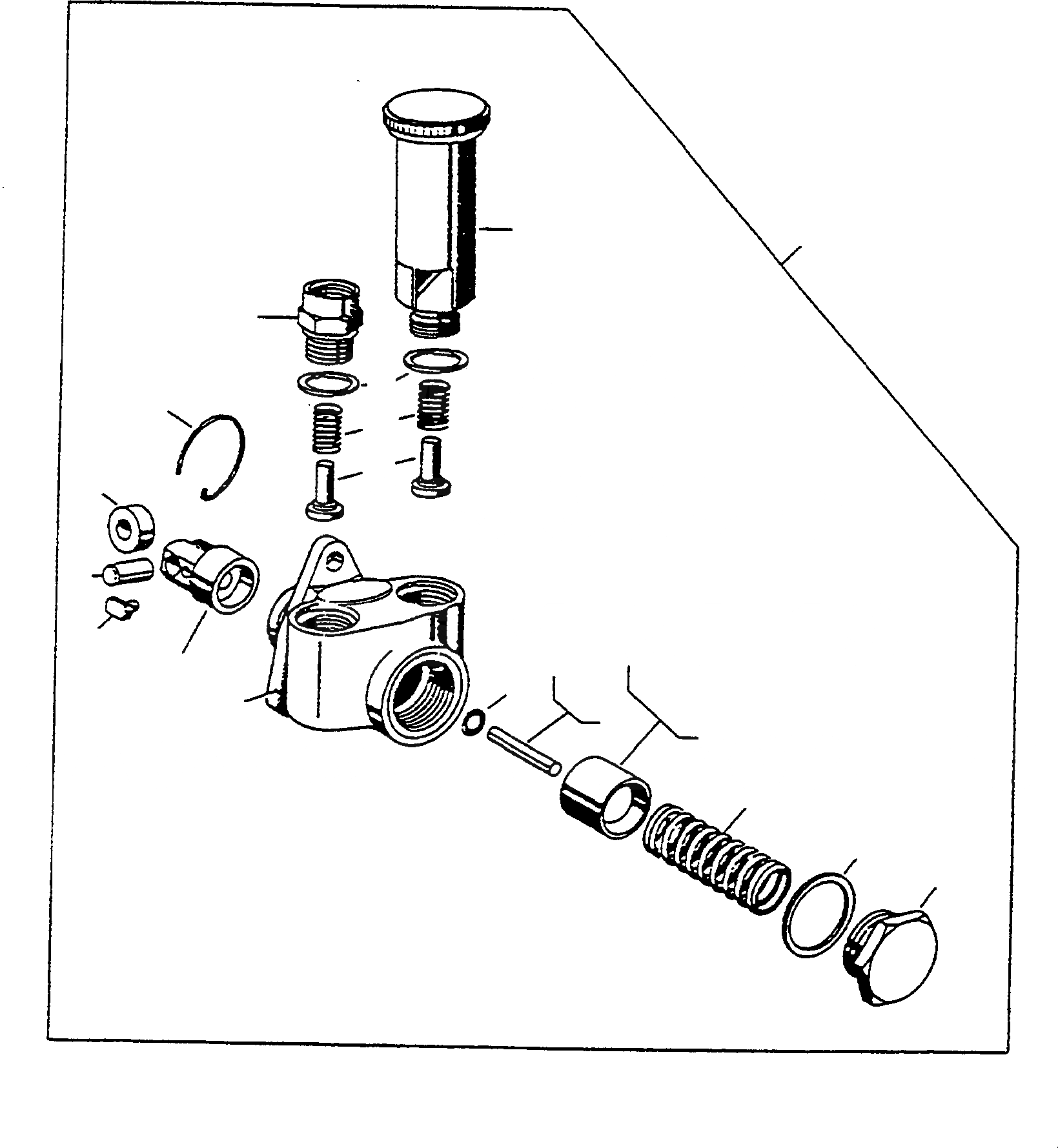 Схема запчастей Komatsu D600D Super - ТОПЛИВН. НАСОС ДВИГАТЕЛЬ, АКСЕССУАРЫ И ЭЛЕКТРИЧ. СИСТЕМА