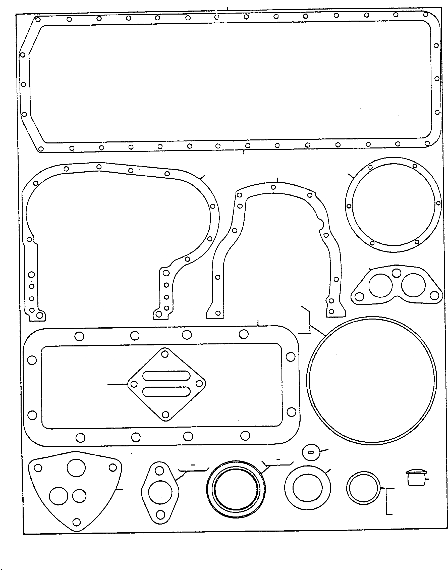 Схема запчастей Komatsu D600D Super - КОМПЛЕКТ ПРОКЛАДОК, ЦИЛИНДР BLOC ДВИГАТЕЛЬ, АКСЕССУАРЫ И ЭЛЕКТРИЧ. СИСТЕМА