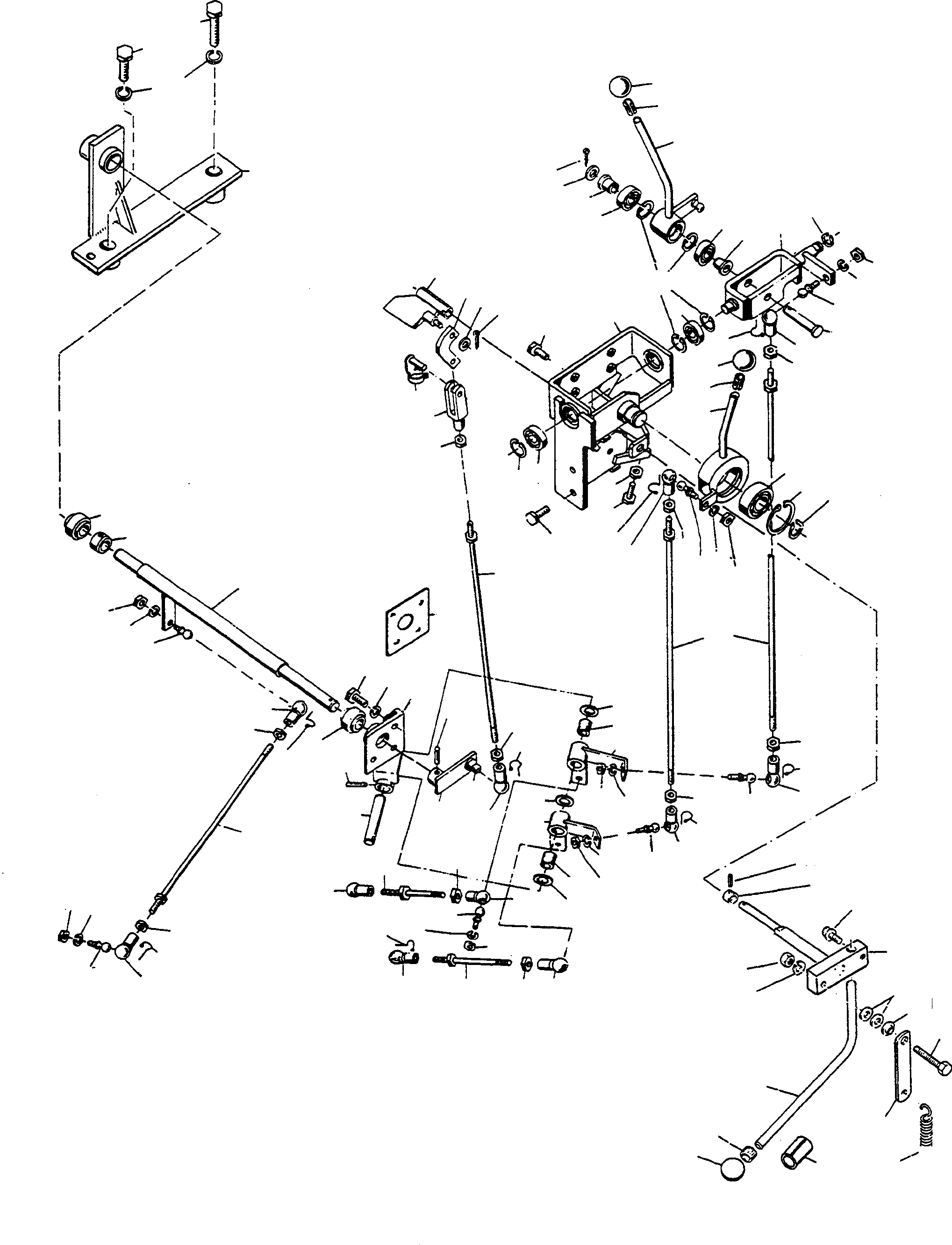 Схема запчастей Komatsu D600D Super - ПРИВОД КОРПУС УПРАВЛ-Е ТРАНСМИССИЯ И ЗАДН. МОСТ