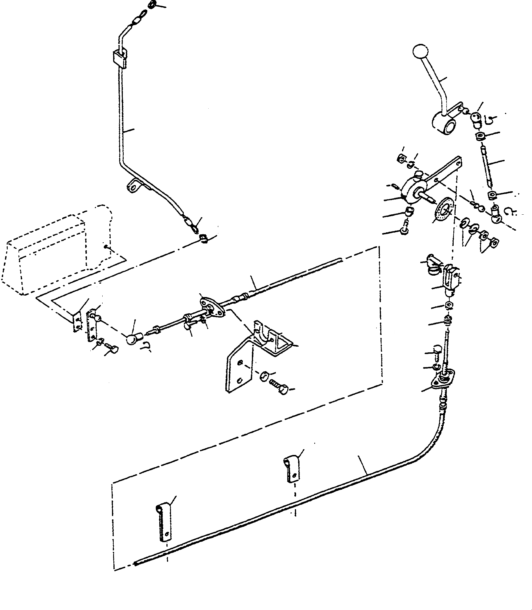 Схема запчастей Komatsu D600D Super - УПРАВЛ-Е ДВИГАТЕЛЕМ ДВИГАТЕЛЬ, АКСЕССУАРЫ И ЭЛЕКТРИЧ. СИСТЕМА