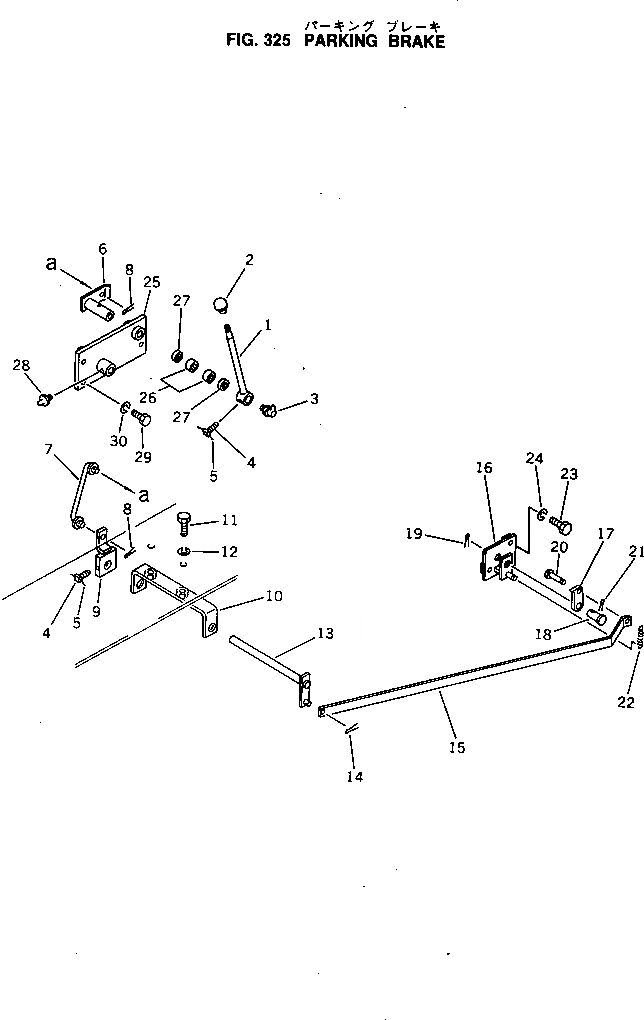 Схема запчастей Komatsu D60A-8 - СТОЯНОЧНЫЙ ТОРМОЗ СИСТЕМАУПРАВЛЕНИЯ ПОВОРОТОМ И КОНЕЧНАЯ ПЕРЕДАЧА