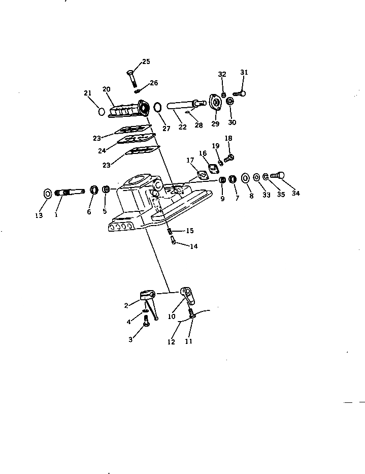 Схема запчастей Komatsu D60F-8 - ПЕРЕКЛЮЧ-Е ПЕРЕДАЧ ВИЛЫ (/) ОСНОВН. МУФТА И ТРАНСМИССИЯ