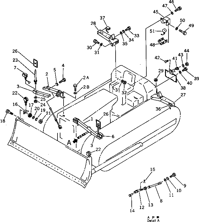 Схема запчастей Komatsu D60P-11D - LIGHTING (/) (ДЛЯ VEHICLE INСПЕЦ-ЯTORIAL) (ДЛЯ ПРЯМ.     НАКЛОН.-НАКЛОНЯЕМ. ОТВАЛ) КОМПОНЕНТЫ ДВИГАТЕЛЯ И ЭЛЕКТРИКА