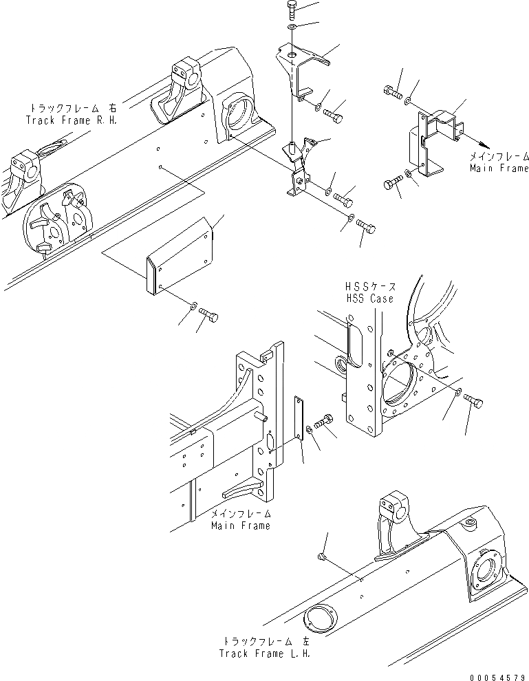 Схема запчастей Komatsu D61P-12 - МУФТА И ТОРМОЗ. (MOБЛОКING ЧАСТИ) СИЛОВАЯ ПЕРЕДАЧА И КОНЕЧНАЯ ПЕРЕДАЧА