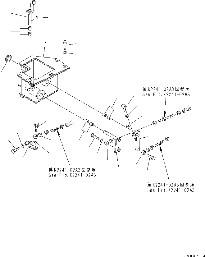 Схема запчастей Komatsu D61P-12 - КОЗЫРЕК ОТ СОЛНЦА. КАБИНА ОПЕРАТОРА И СИСТЕМА УПРАВЛЕНИЯ
