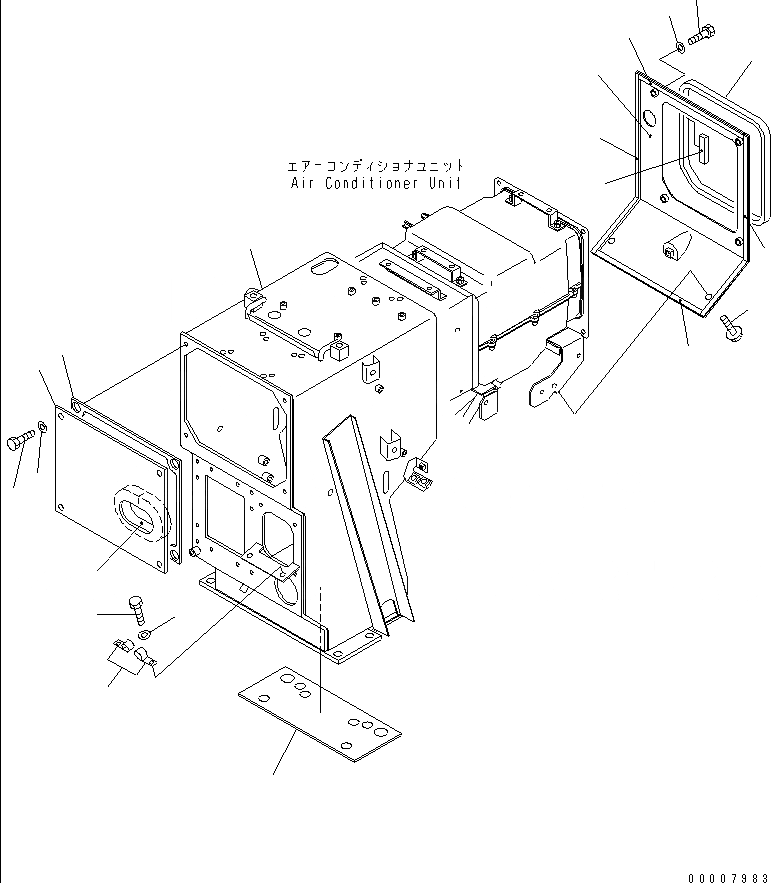 Схема запчастей Komatsu D61P-12 - ОСНОВН. КОНСТРУКЦИЯ (SPEED УПРАВЛ-Е) (/) (ДЛЯ МУФТА & ТОРМОЗ.) КАБИНА ОПЕРАТОРА И СИСТЕМА УПРАВЛЕНИЯ