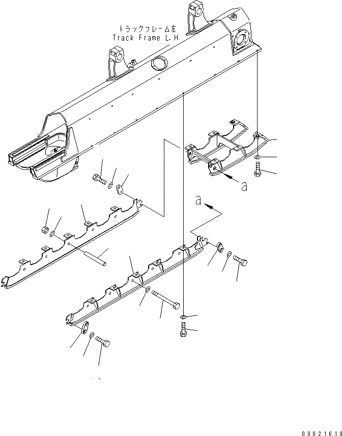 Схема запчастей Komatsu D61P-12 - КАПОТ (С КАБИНОЙ) (С ПРЕФИЛЬТР) ЧАСТИ КОРПУСА