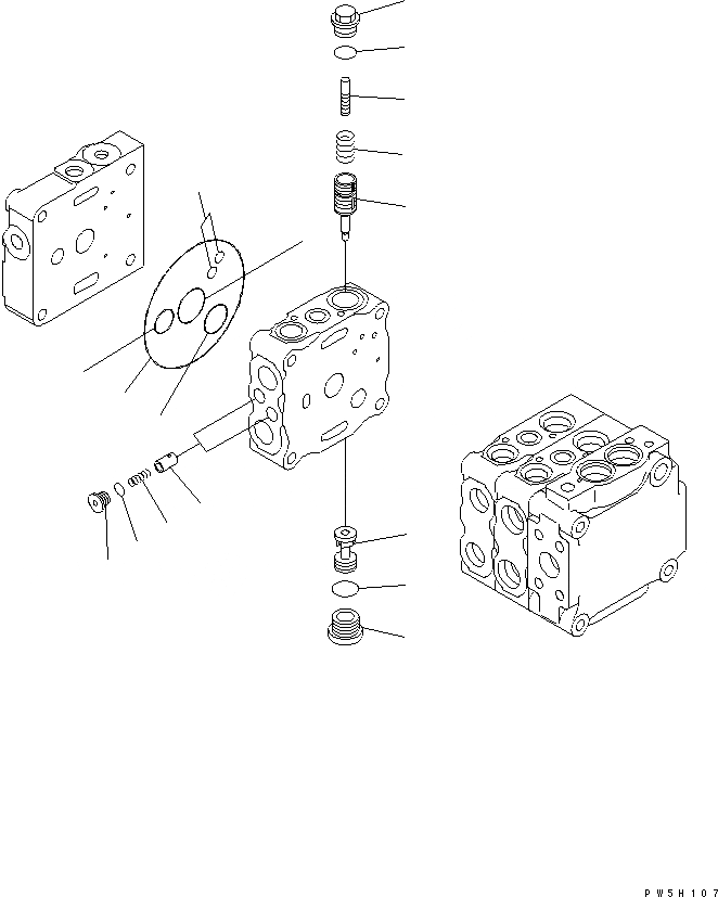 Схема запчастей Komatsu D61P-12 - КОМПЛЕКТЫ БАШМАЧНЫХ БОЛТОВ И ГАЕК ОСНОВН. КОМПОНЕНТЫ И РЕМКОМПЛЕКТЫ