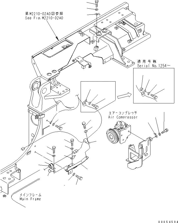 Схема запчастей Komatsu D61PX-12 - VEHICLE ЭЛЕКТРОПРОВОДКА (ДАТЧИК ЭЛЕКТРОПРОВОДКА¤ /) ЭЛЕКТРИКА