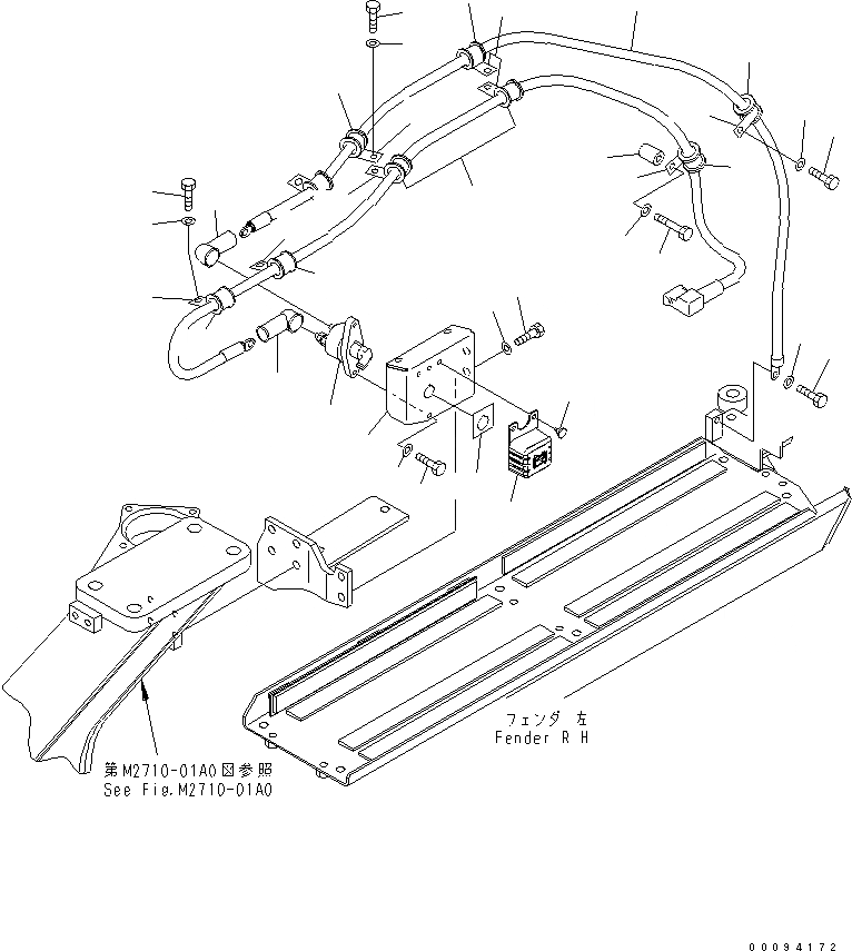 Схема запчастей Komatsu D63E-12 - АККУМУЛЯТОР ЭЛЕКТРОПРОВОДКА (DISCONNECT ПЕРЕКЛЮЧАТЕЛЬ) (ДЛЯ TОБОД КОЛЕСАMING DOZER И CHINA БЕЗОПАСН. REGULATION)(№8-) ЭЛЕКТРИКА