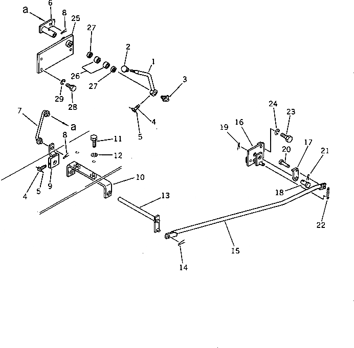 Схема запчастей Komatsu D65A-8 - СТОЯНОЧНЫЙ ТОРМОЗ (СПЕЦ-Я TBG) МАРКИРОВКА¤ ИНСТРУМЕНТ И РЕМКОМПЛЕКТЫ