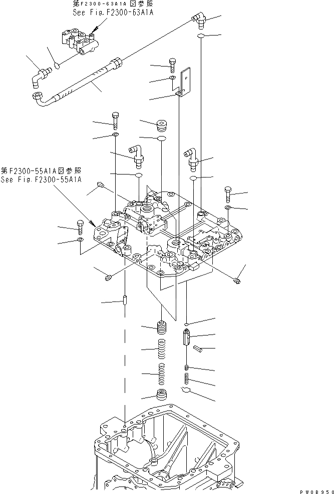 Схема запчастей Komatsu D65E-12-E - МУФТА И ТОРМОЗ. (РУЛЕВ. УПРАВЛЕНИЕ COVER) (/)(№-) СИЛОВАЯ ПЕРЕДАЧА И КОНЕЧНАЯ ПЕРЕДАЧА