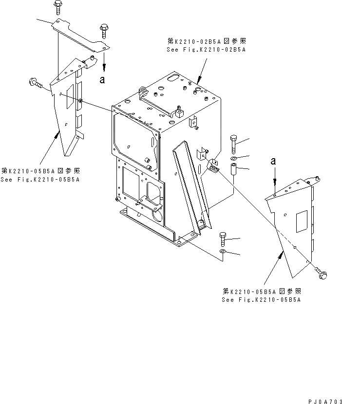 Схема запчастей Komatsu D65E-12-E - ПРИБОРНАЯ ПАНЕЛЬ (КРЕПЛЕНИЕ) (С КОНДИЦИОНЕРОМ И ОБОГРЕВАТЕЛЬ.)(№-) КАБИНА ОПЕРАТОРА И СИСТЕМА УПРАВЛЕНИЯ