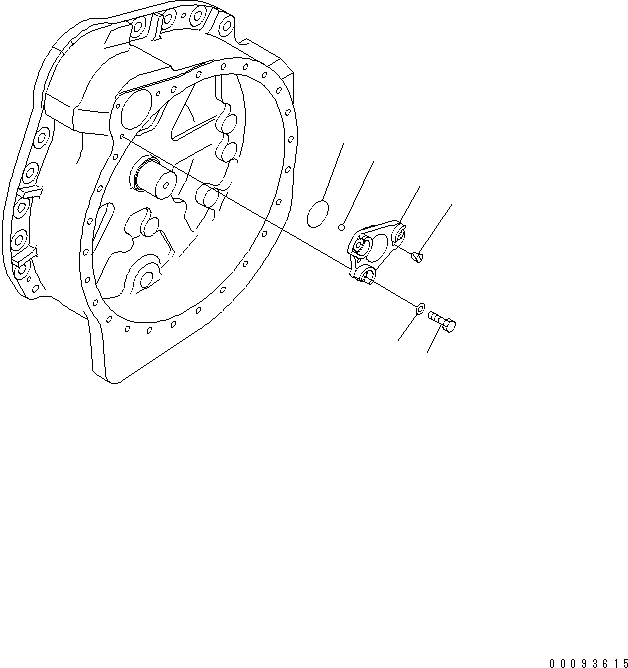 Схема запчастей Komatsu D65E-12 - КОНЕЧНАЯ ПЕРЕДАЧА (КОНЕЧНАЯ ПЕРЕДАЧА COVER) (ЛЕВ.)(№77-) СИЛОВАЯ ПЕРЕДАЧА И КОНЕЧНАЯ ПЕРЕДАЧА