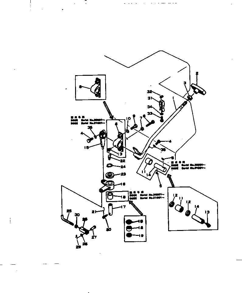 Схема запчастей Komatsu D65E-6 - РЫЧАГ СБРОСА ДАВЛЕНИЯ КОМПОНЕНТЫ ДВИГАТЕЛЯ И ЭЛЕКТРИКА
