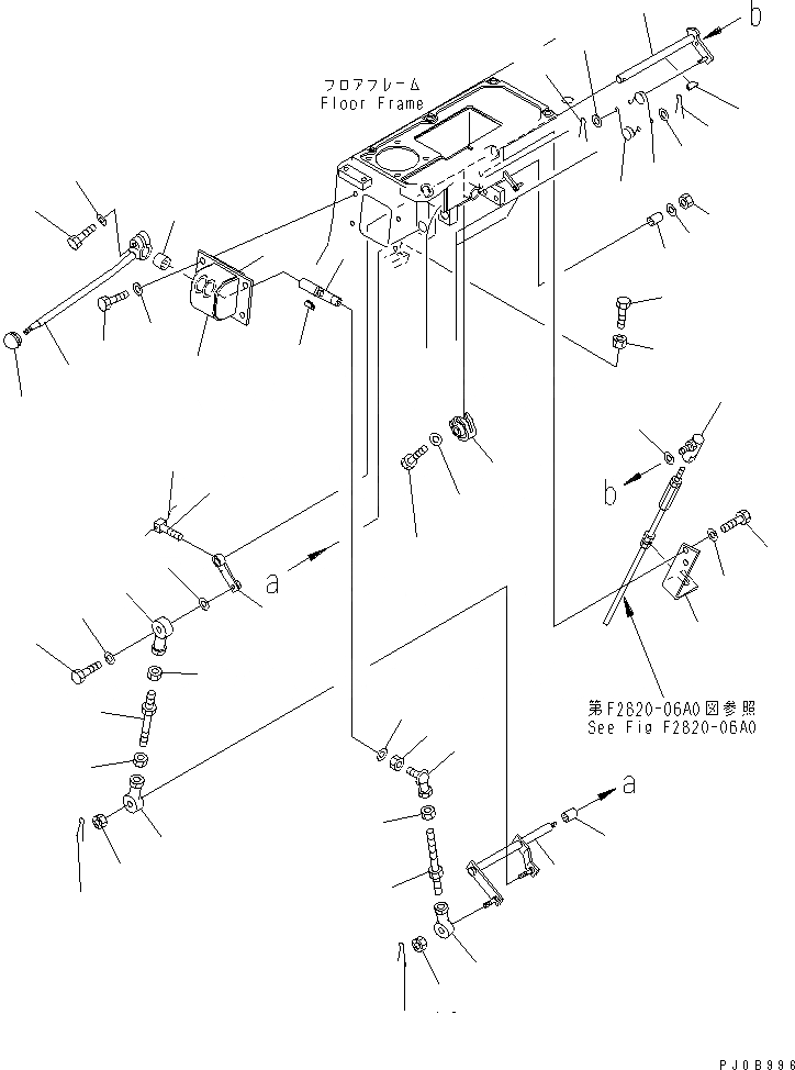 Схема запчастей Komatsu D65EX-12 - ОСНОВН. КОНСТРУКЦИЯ (ТРАНСМИССИЯ БЛОКИР.) КАБИНА ОПЕРАТОРА И СИСТЕМА УПРАВЛЕНИЯ