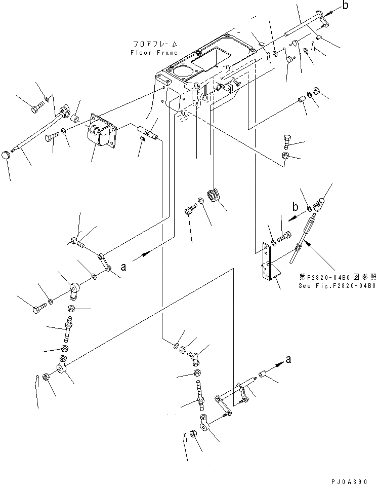 Схема запчастей Komatsu D65EX-12 - ОСНОВН. КОНСТРУКЦИЯ (ТРАНСМИССИЯ БЛОКИР.) (СЕВ. АМЕРИКА СПЕЦ-Я.)(№-) КАБИНА ОПЕРАТОРА И СИСТЕМА УПРАВЛЕНИЯ